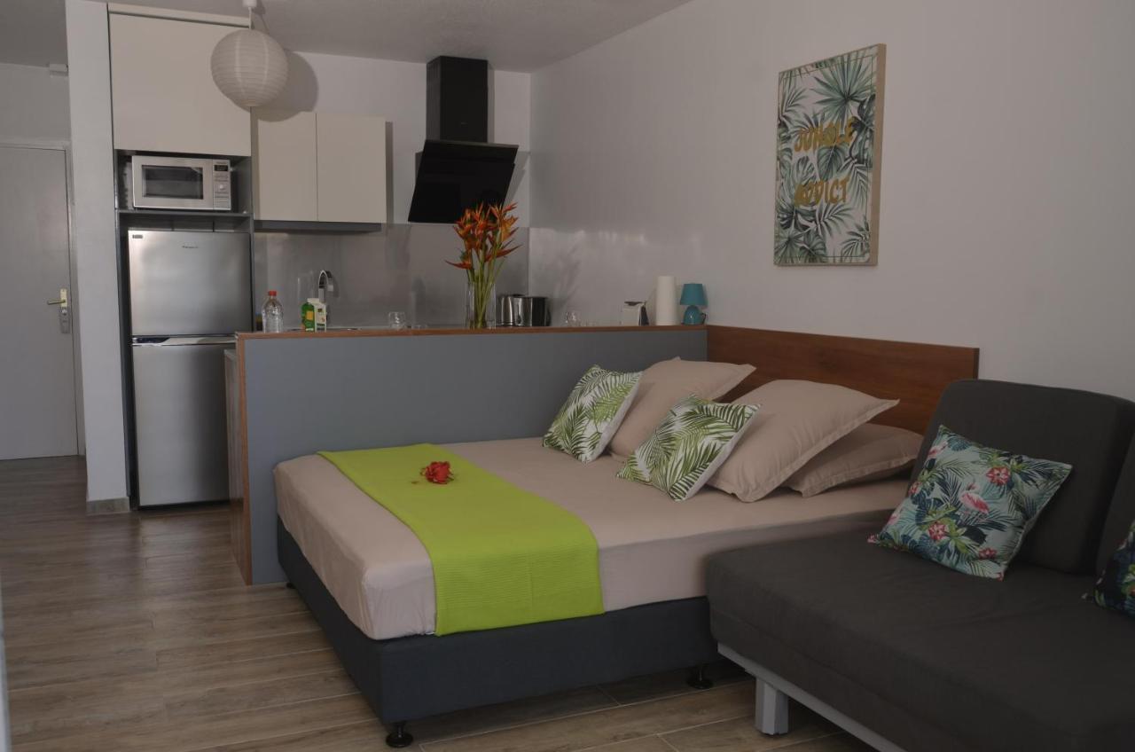 Tahiti Tropical Studio Apartment ปาเปเอเต ภายนอก รูปภาพ