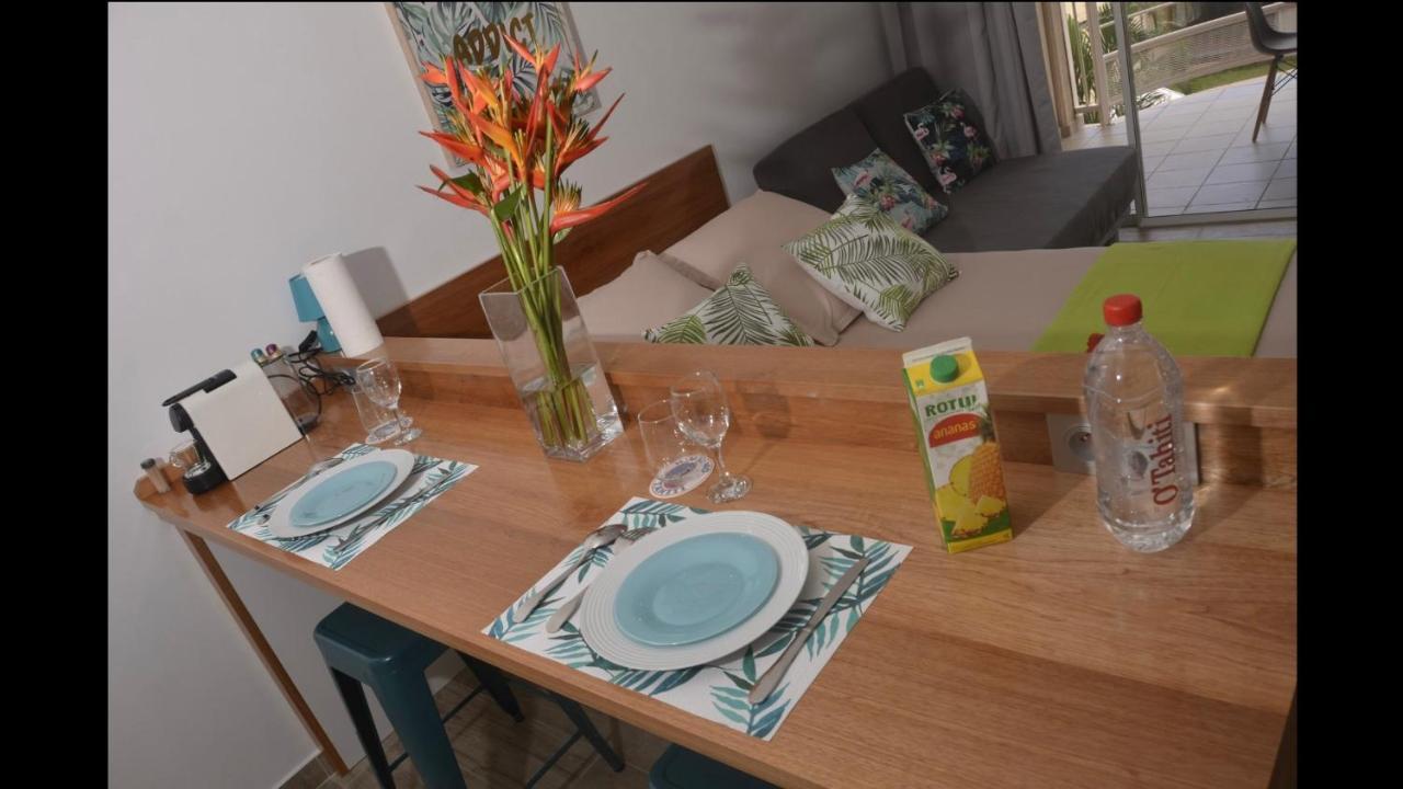 Tahiti Tropical Studio Apartment ปาเปเอเต ภายนอก รูปภาพ